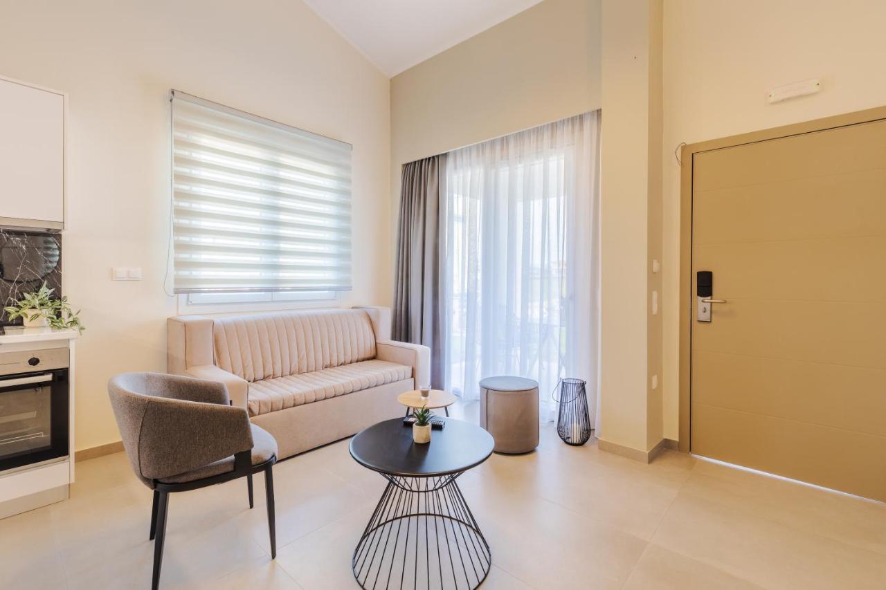 Bianco Mare Studios-Apartments Kalyves Polygyrou ภายนอก รูปภาพ